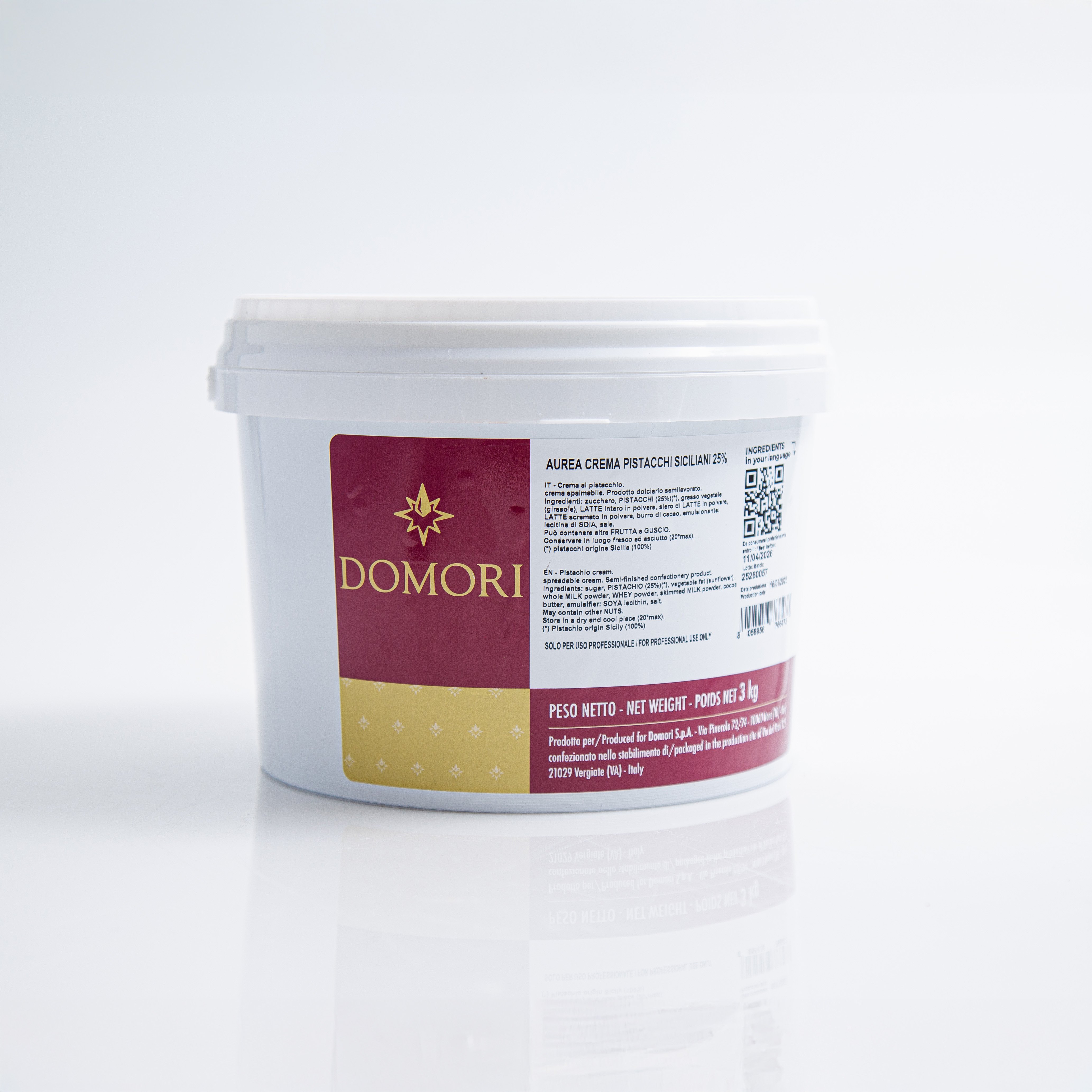 AUREA CREMA PISTACCHI SICILIANI 25%